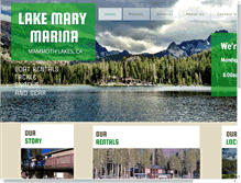 Tablet Screenshot of lakemarymarina.com